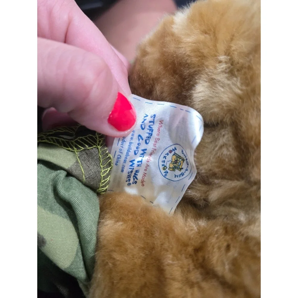 Build a Bear Military Camo Army Fatigues Uniform Teddy‎ Clothes Shoes Bear